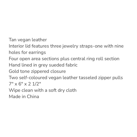 Mele and Co Shiloh Travel Jewelry Case - Picture 6 of 6